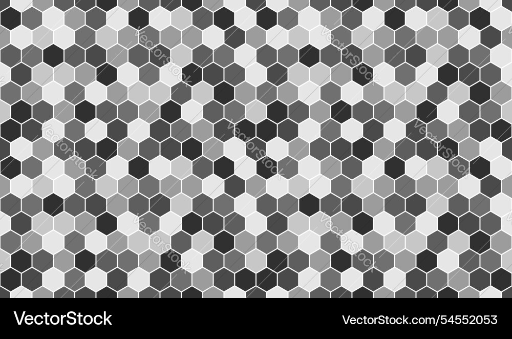 Grey honeycomb pattern for design textiles Grey honeycomb pattern for design textiles vector image