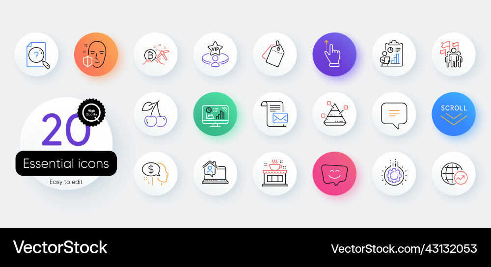 Simple set of text message work home and face Simple set of text message work home and face vector image