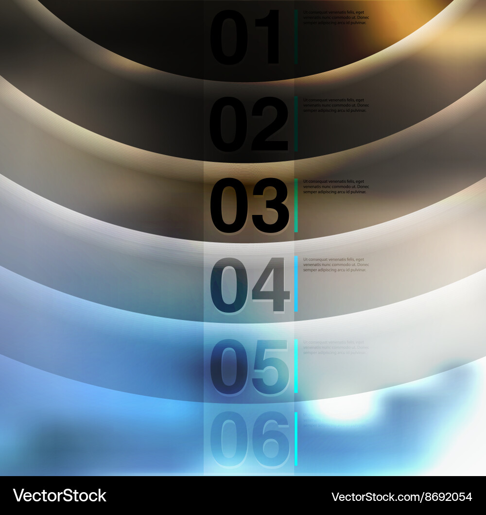 Abstract background number line Vector Image