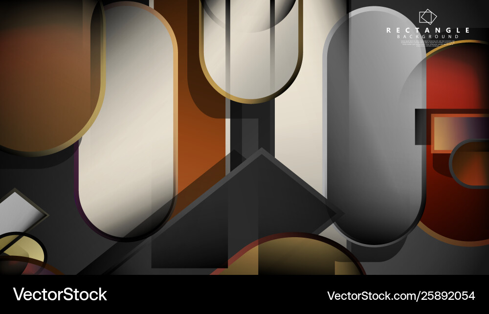 Abstract background round rectangle in brick Abstract background round rectangle in brick vector image