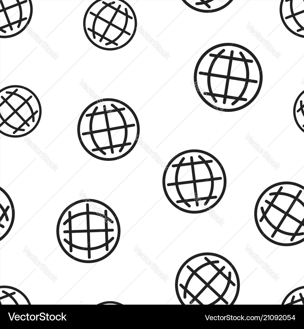 Choose or change language icon seamless pattern vector image