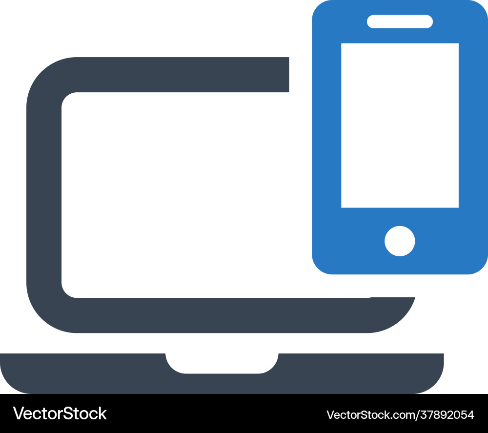 Computer connection icon Vector Image
