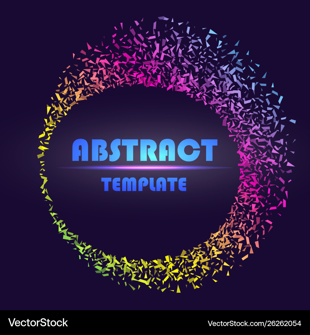 Dynamic abstract scattering particles background Dynamic abstract scattering particles background vector image