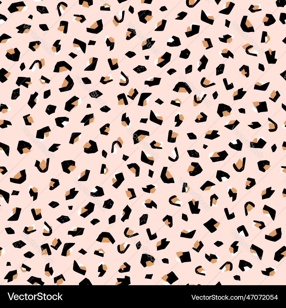 Leopard seamless pattern surface design Leopard seamless pattern surface design vector image
