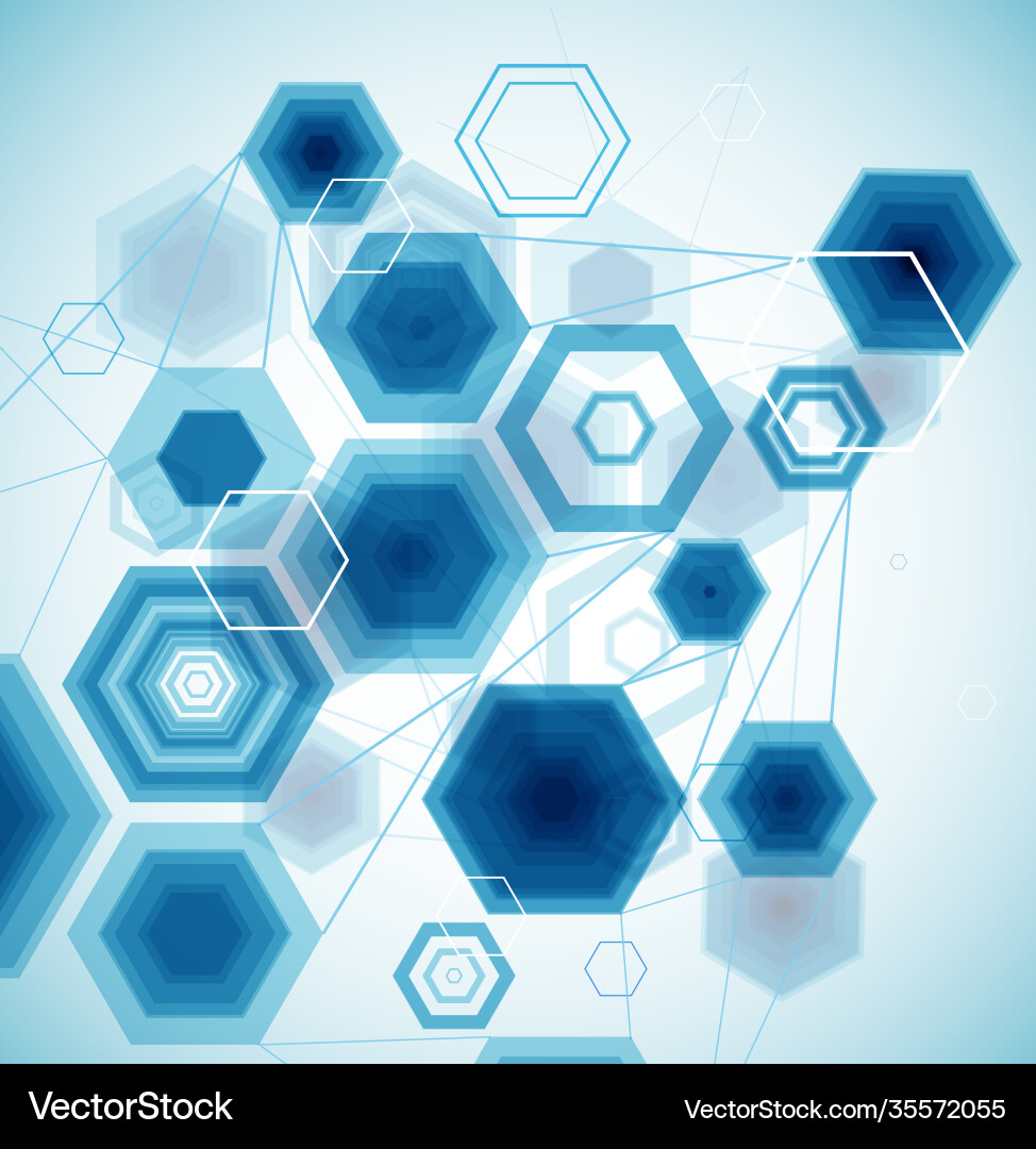 Abstract hexagonal background Abstract hexagonal background vector image