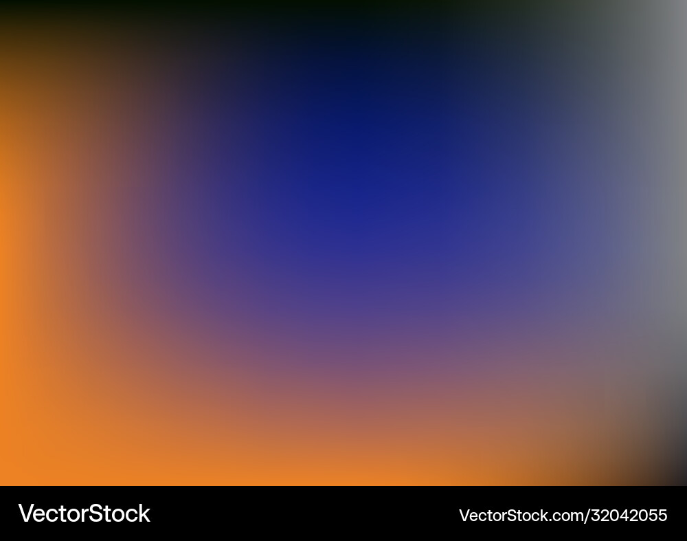 Abstract soft multi-color gradient background vector image