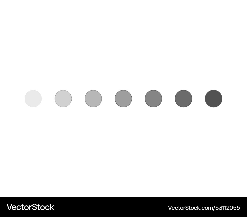 Collection loading bar status icon set of loaded Vector Image
