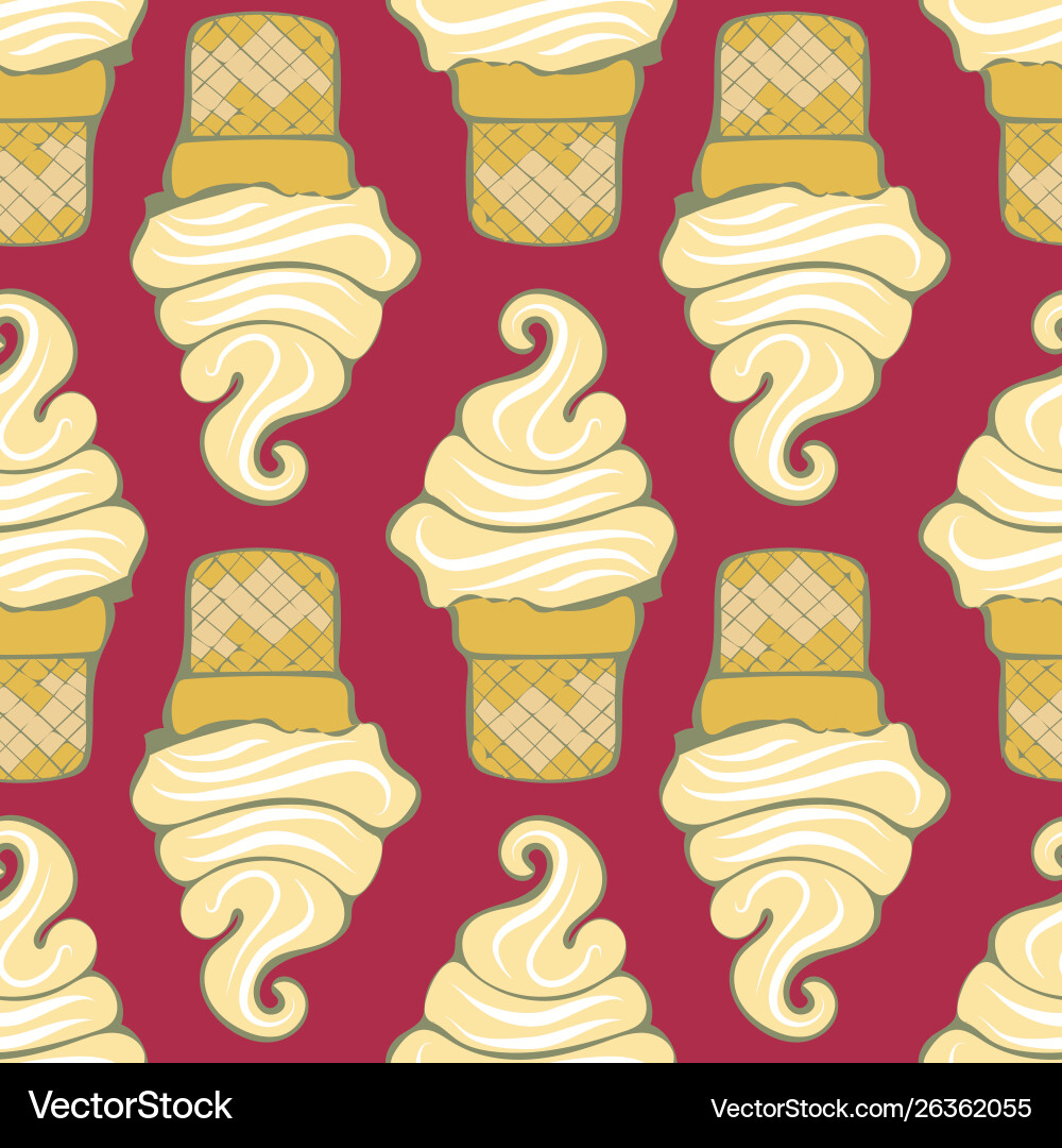 Winter fun repeat pattern collection print Vector Image