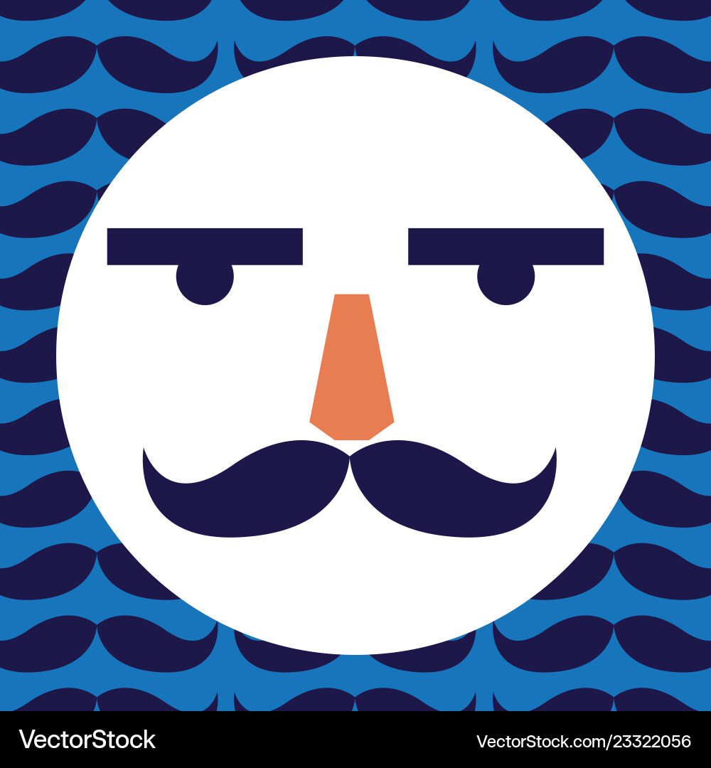 Nutcracker face design Nutcracker face design vector image
