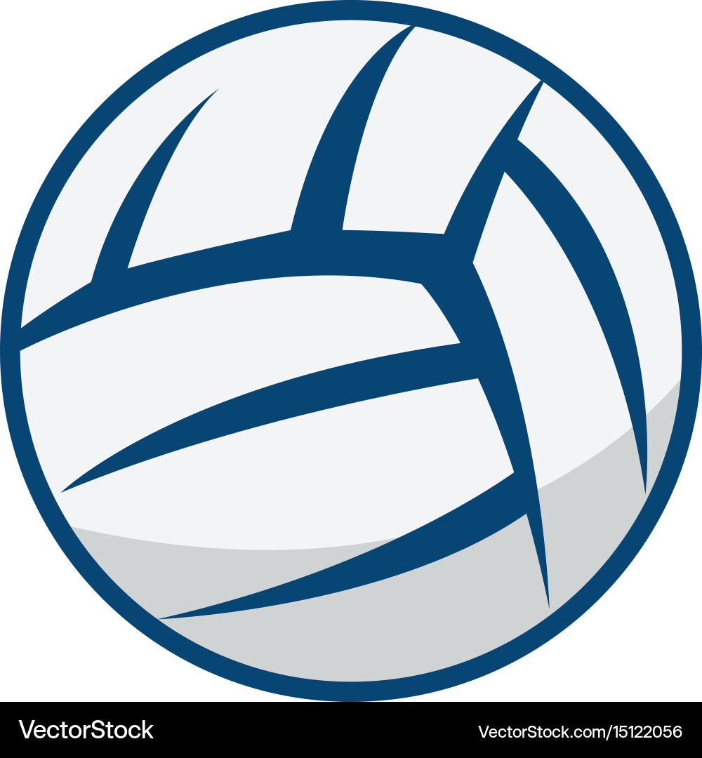 Volleyball Ball Sports Logo vector image