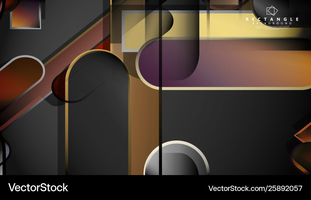 Abstract background round rectangle in brick Abstract background round rectangle in brick Vector Image