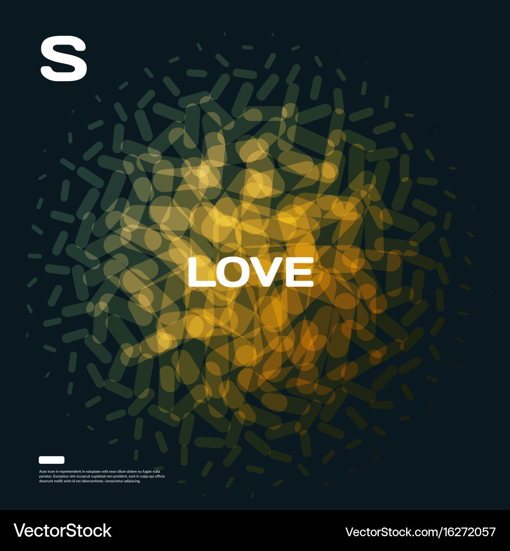 Abstract design elements for graphic layout vector image