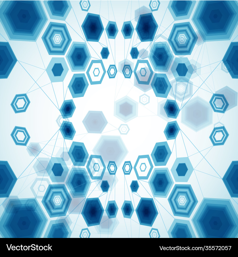 Abstract hexagonal background Abstract hexagonal background vector image