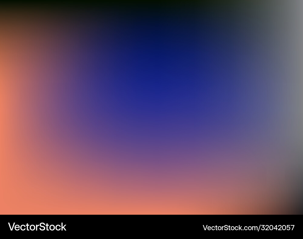 Abstract soft multi-color gradient background vector image
