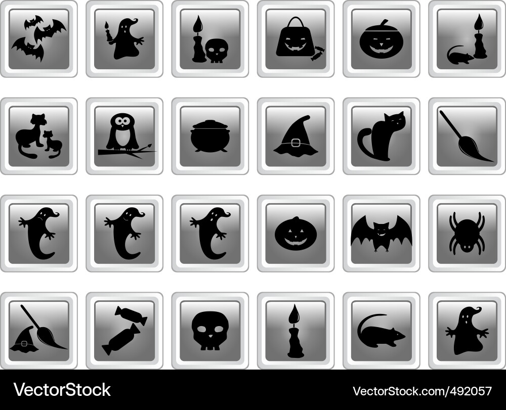 Web buttons Vector Image