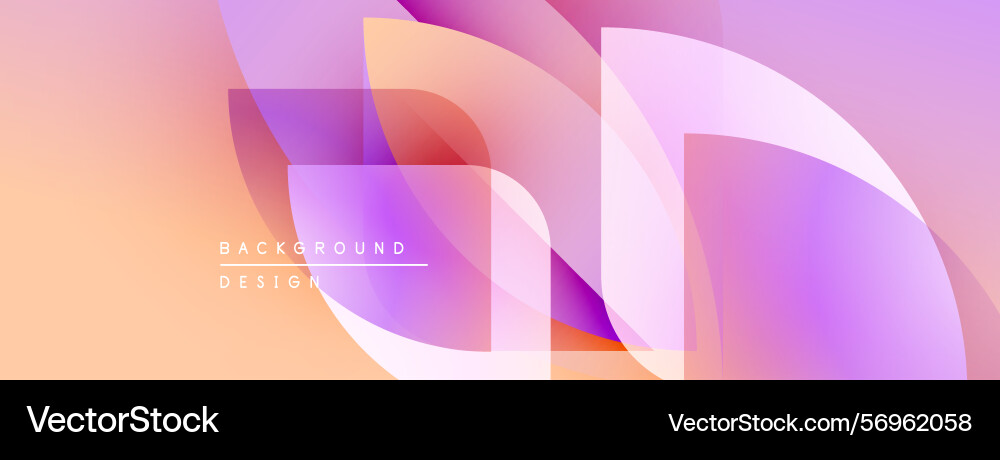 Abstract background features overlapping shapes Abstract background features overlapping shapes Vector Image