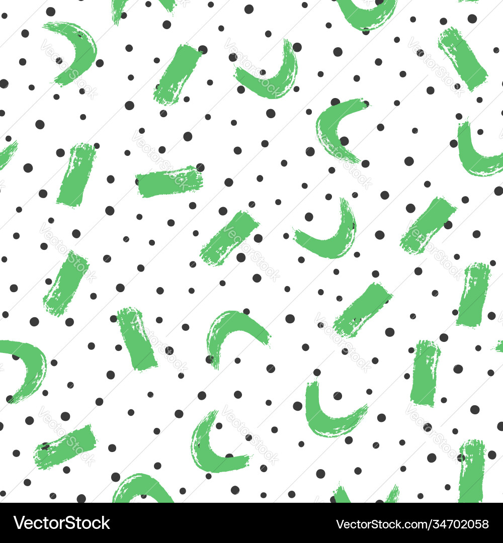 Abstract seamless pattern with brush strokes Abstract seamless pattern with brush strokes vector image