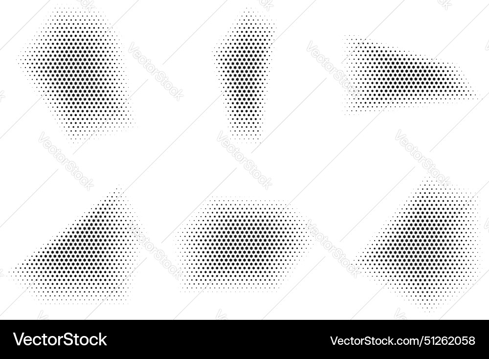 Halftone star pattern reprographic technique Halftone star pattern reprographic technique vector image
