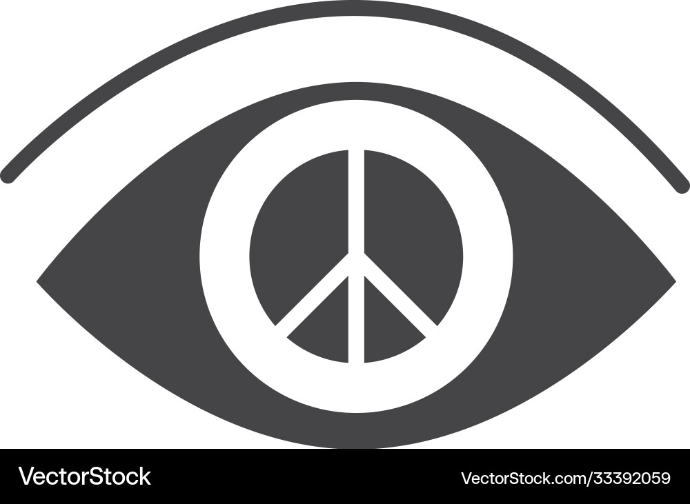 Blick Vision Frieden Menschenrechte Tag Silhouette Blick Vision Frieden Menschenrechte Tag Silhouette vektorbild