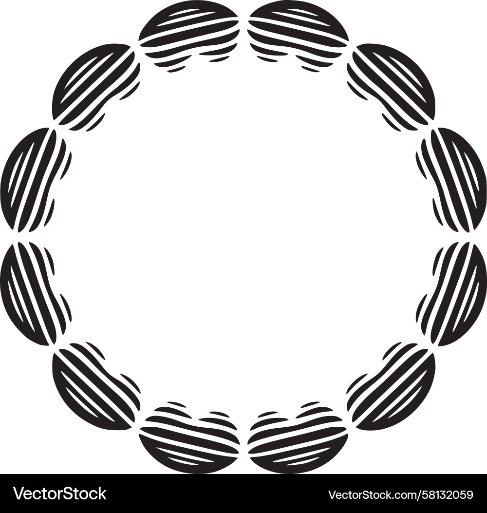 Circular Stripe Pattern Vector Image