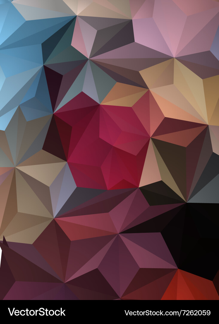 Geometric Triangle Pattern vector image