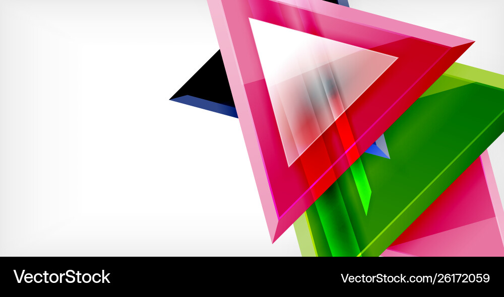 Triangle abstract background Triangle abstract background Vector Image