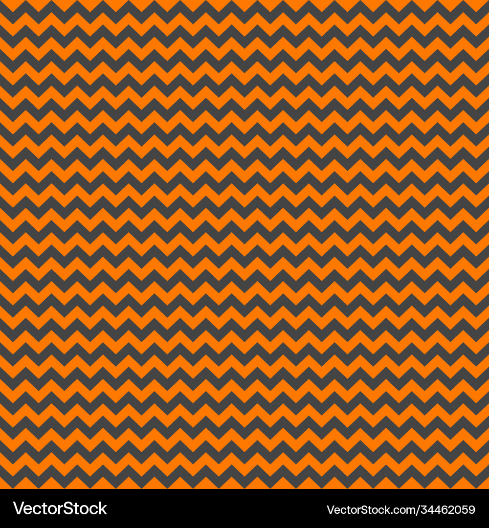 Zig zag halloween pattern abstract chevron lines Vector Image