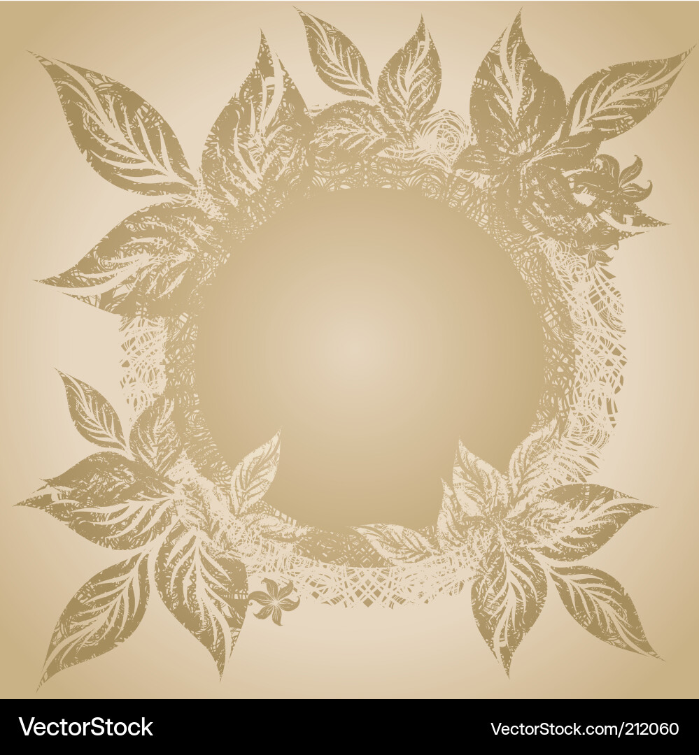 Background frame Vector Image