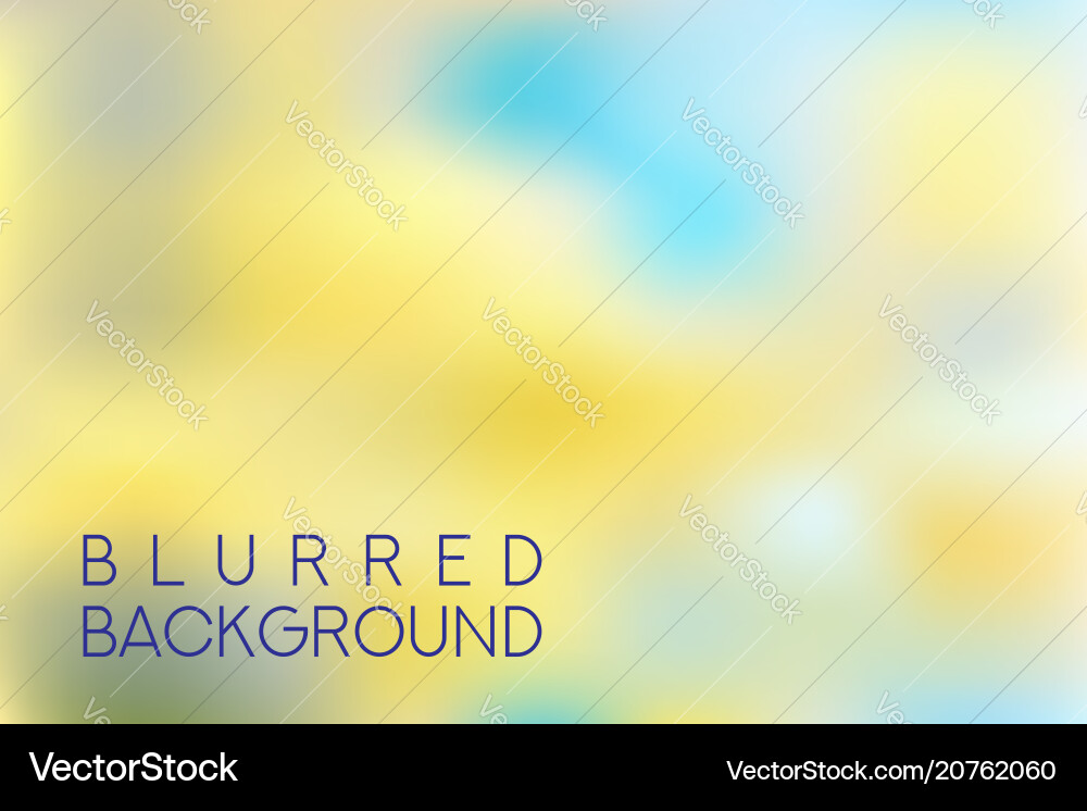 Horizontal wide multicolored yellow and blue