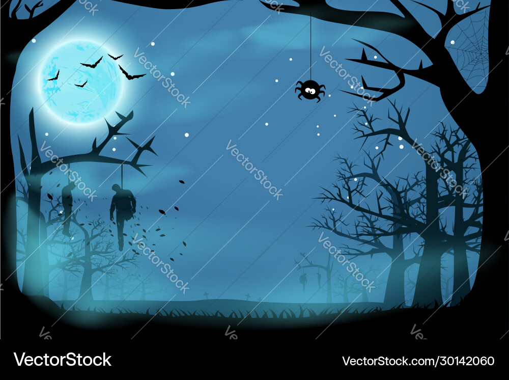 Picture horror Picture horror vector image