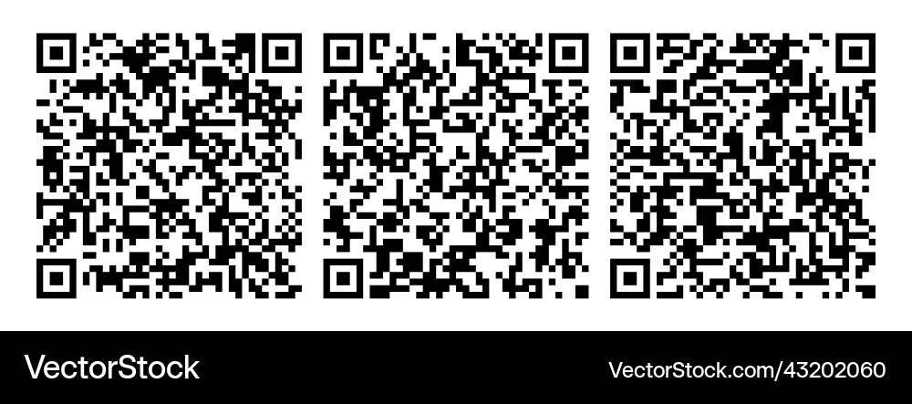 Qr code Qr code vector image