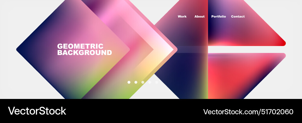 Triangle minimal web site page background design Triangle minimal web site page background design Vector Image