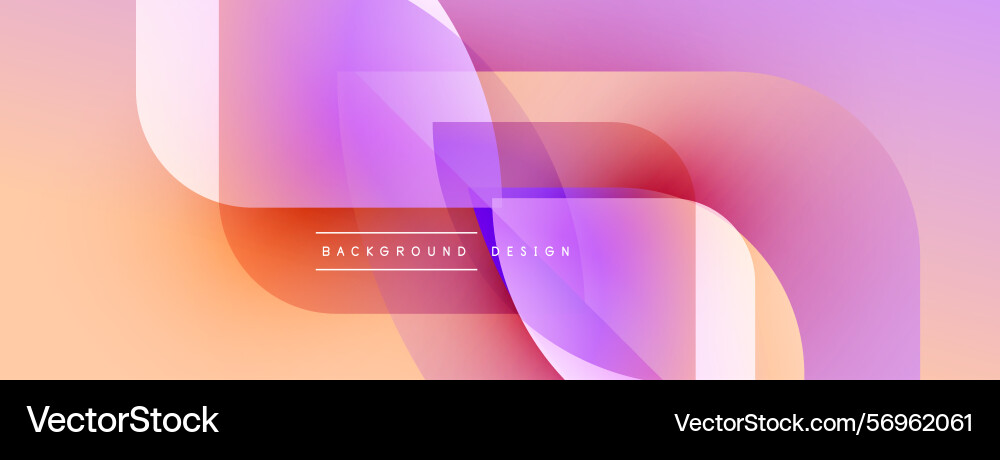 Abstract background features overlapping rounded Abstract background features overlapping rounded Vector Image