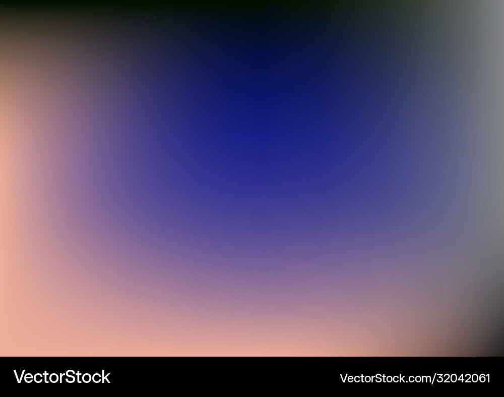Abstract soft multi-color gradient background Vector Image