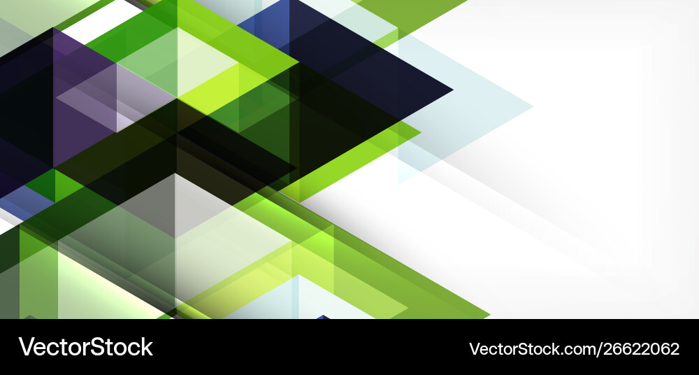 Abstract concept triangle graphic element Vector Image