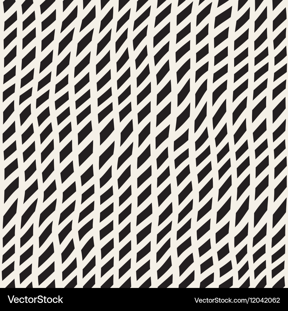 Black Line Lattice Pattern vector image