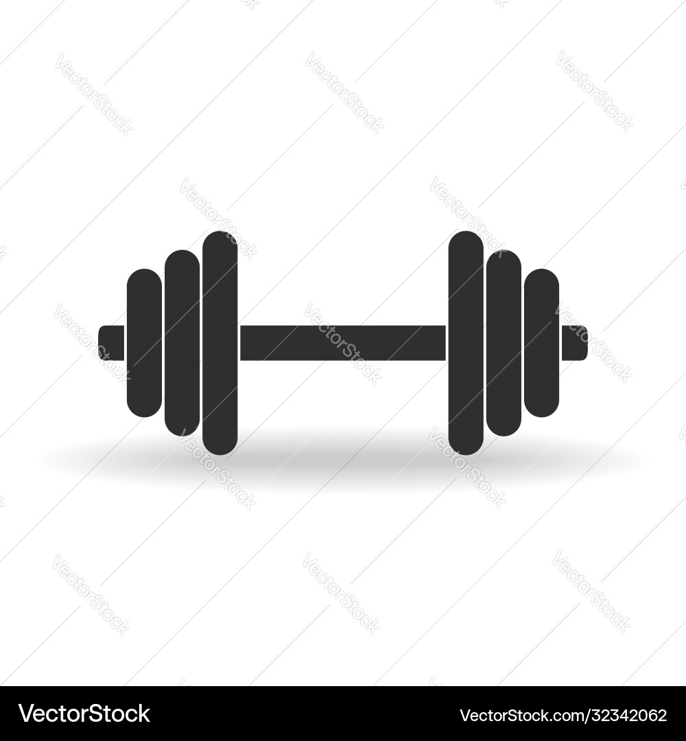 Dumbbell Royalty Free Vector Image - VectorStock