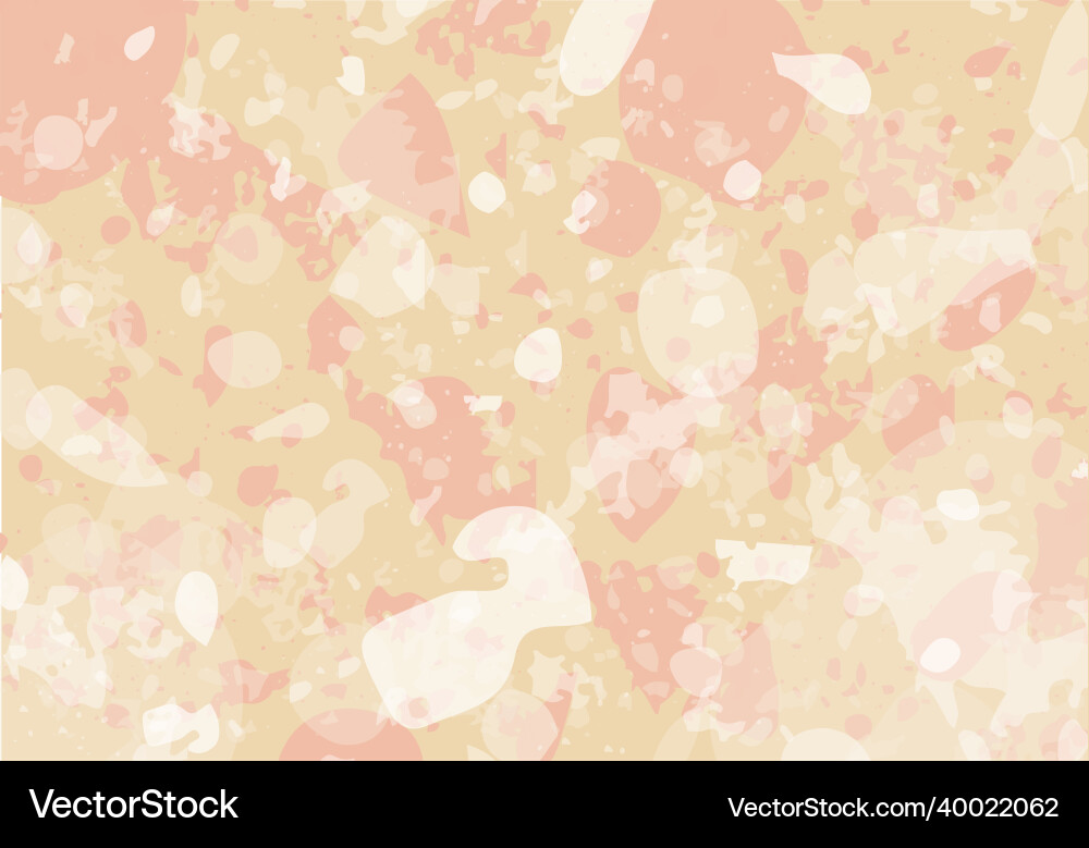 Terrazzo modern abstract template pink and beige Terrazzo modern abstract template pink and beige Vector Image