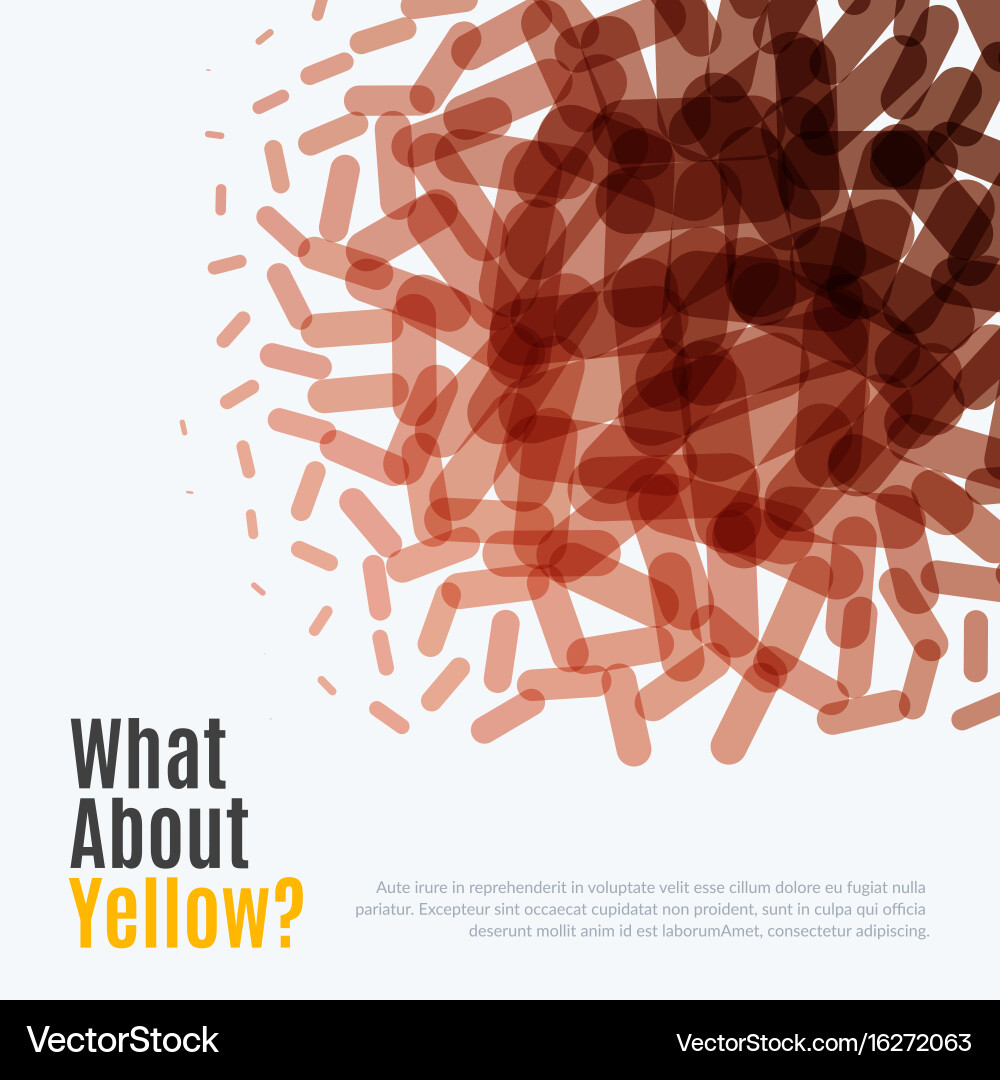 Abstract design elements for graphic layout vector image
