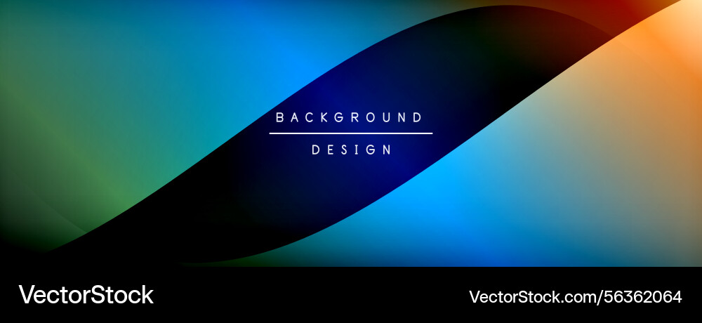 Abstract gradient background smooth curves create Abstract gradient background smooth curves create Vector Image