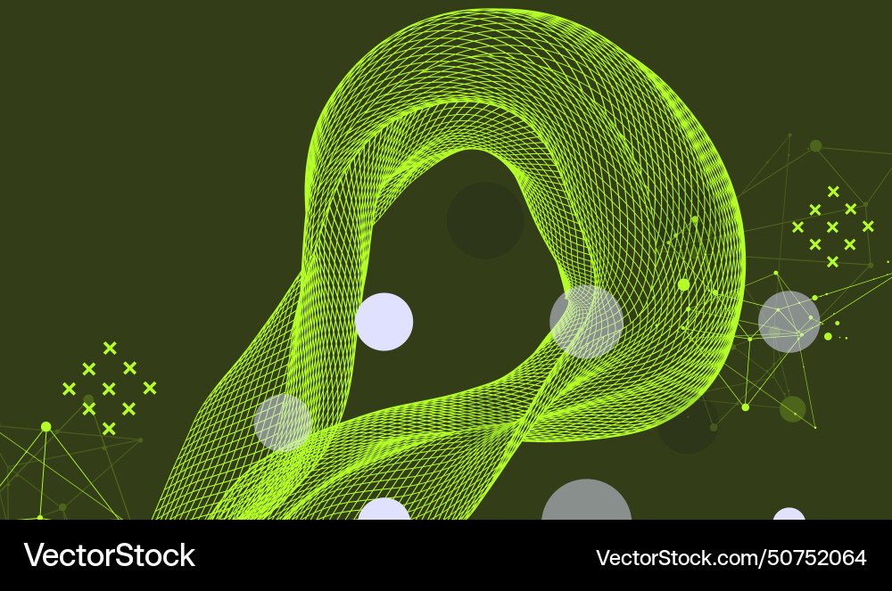Abstract wave is made in a frame style template Abstract wave is made in a frame style template Vector Image