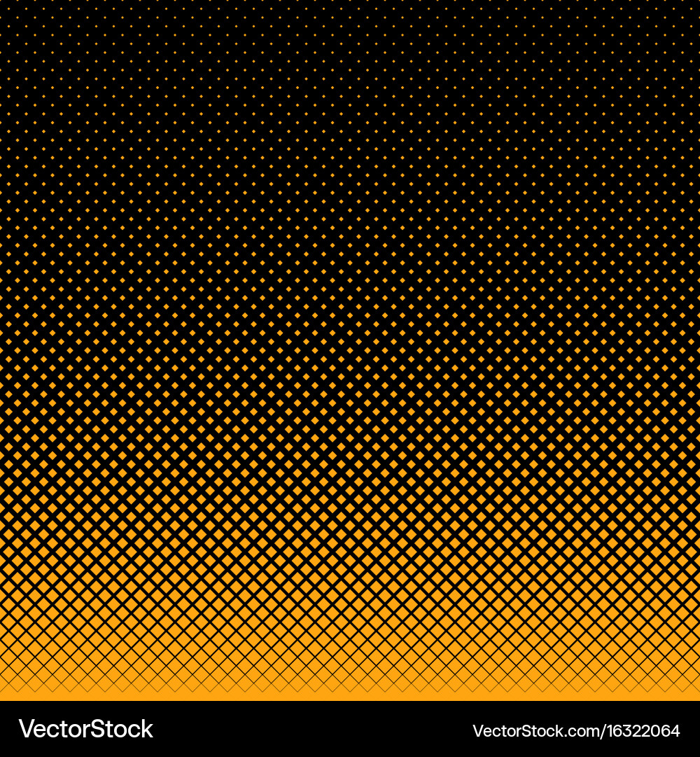 Halftone square pattern background - from squared vector image