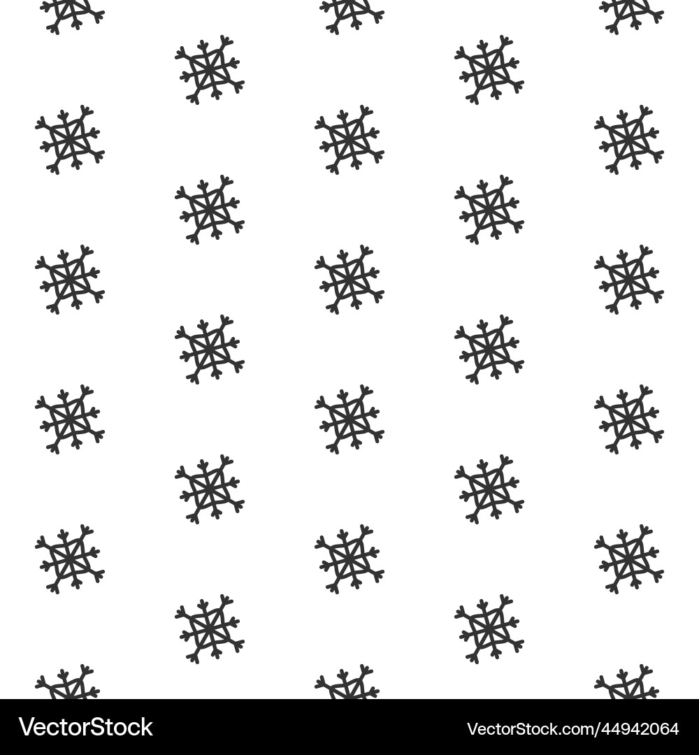 Snowflake pattern - each Snowflake pattern - each vector image