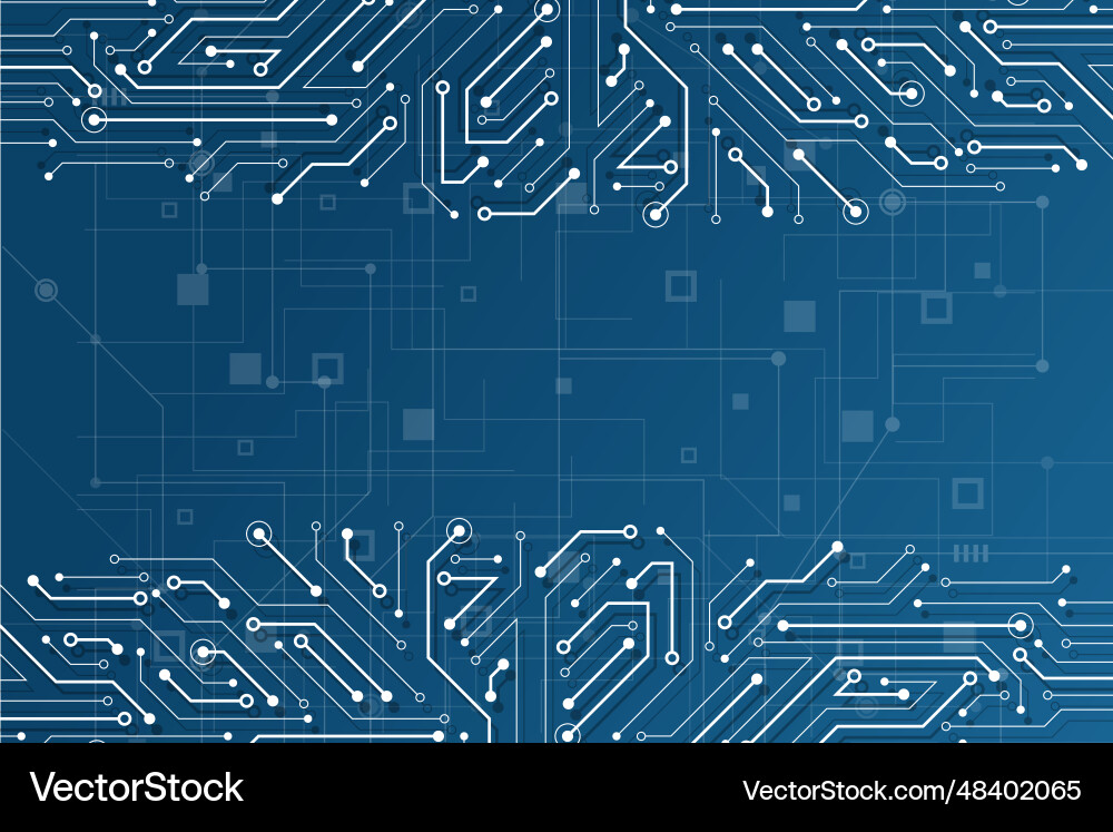 Abstract background with technology circuit board Abstract background with technology circuit board vector image