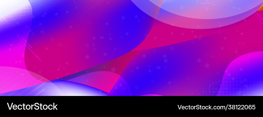 Abstract dynamic colorful gradient background vector image