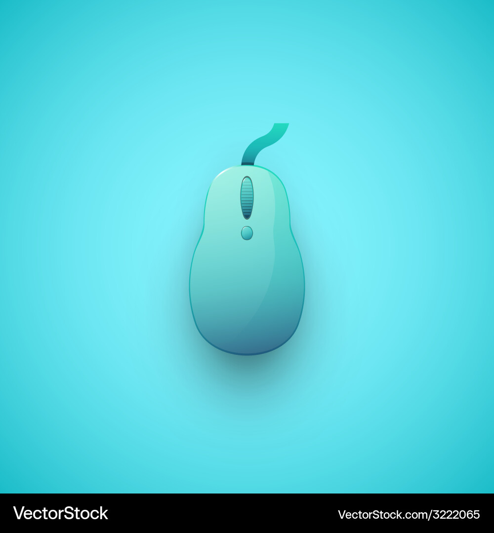 Computer mouse vector image