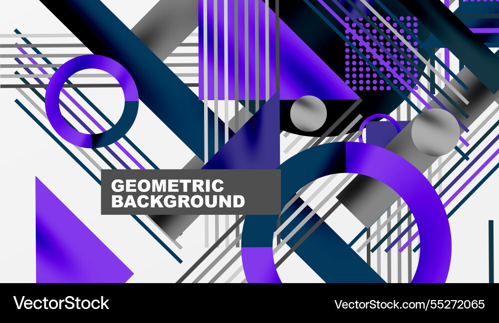 Geometric background showcasing sharp lines Geometric background showcasing sharp lines Vector Image