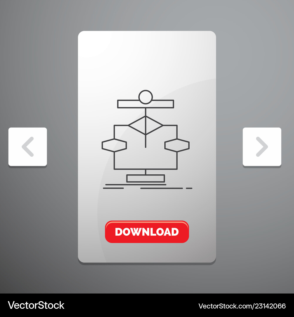 Algorithm Diagramm Datendiagramm Fluss Linie Symbol Algorithm Diagramm Datendiagramm Fluss Linie Symbol vektorbild