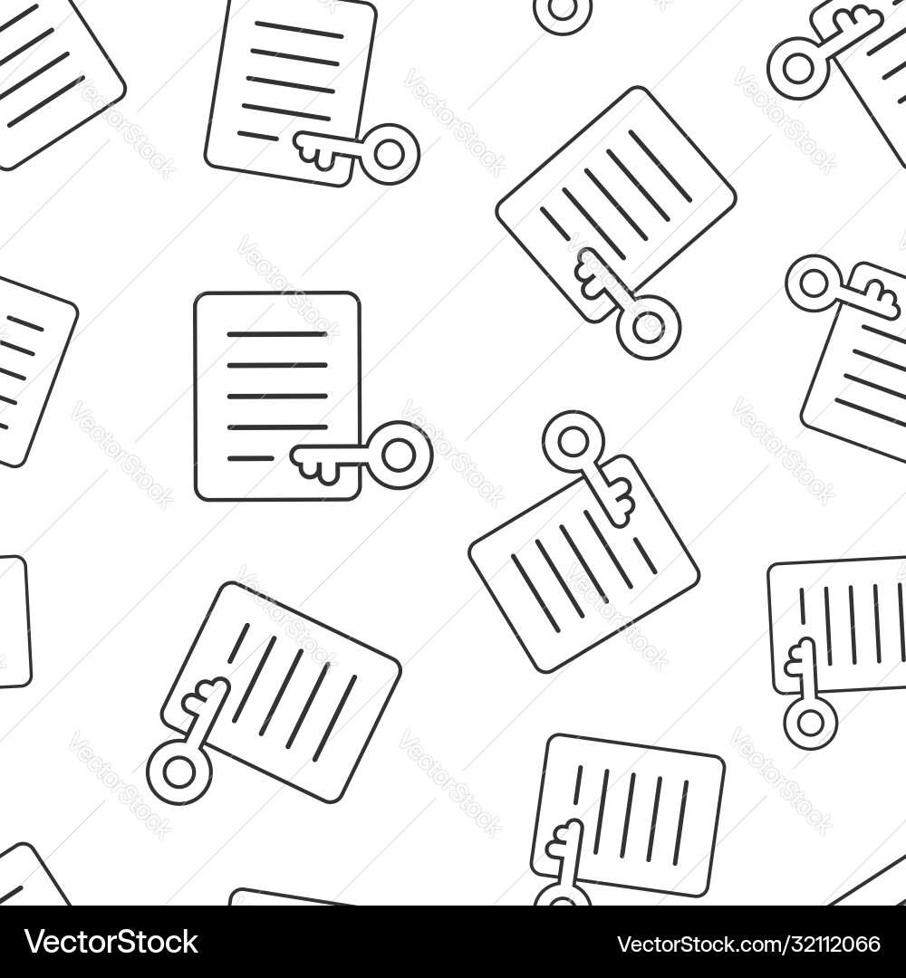 Password account icon in flat style keyword Vector Image
