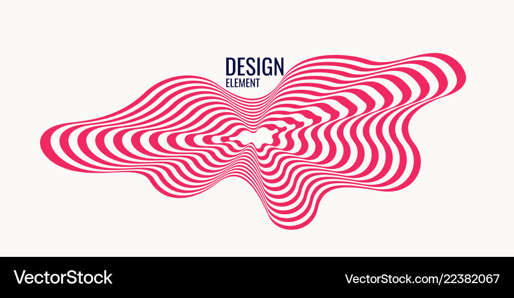 Amorphous elements with the effect of visual Amorphous elements with the effect of visual vector image